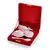 Silver Polish Leaf Shaped Brass Freshener Set