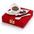 Silver Polish Leaf Shaped Brass Freshener Set