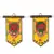 Wooden Crafted Unique Shubh Labh Door Hangings