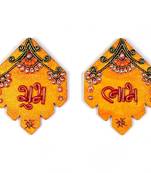 Kundan Work Handmade Shubh Labh Door Hangings