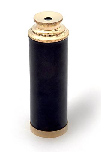 Jaipuri Handicraft Real Telescope in Brass Lea