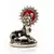 White Metal Lord Ladoo Gopal Krishna Puja Idol
