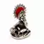 White Metal Lord Ladoo Gopal Krishna Puja Idol