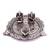 White Metal Lord Laxmi Ganesh With Dia Thali