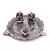 White Metal Lord Laxmi Ganesh With Dia Thali
