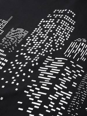 Black printed art silk kurta sets 4