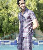 Multicolor plain cotton indo-western-dresses