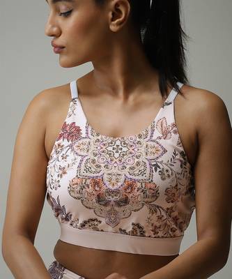 Ecru Printed Cord Set by LABEL 5