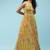 Yellow Floral Printed Maxi Dress