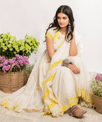 White Itr Anarkali 8