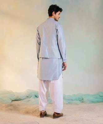 Men's Sequin Nehru Jacket 3