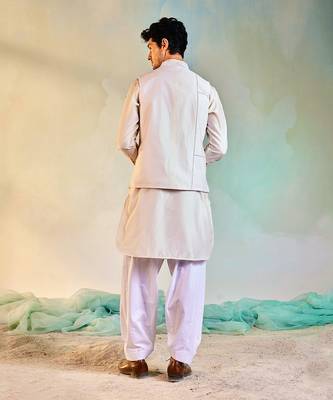Men's Sequin Pathani With Salwar 3