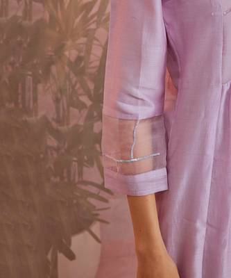 Sequin Gathered Kurta Set 6
