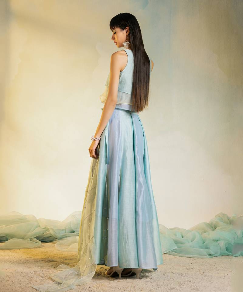 Sequin Multi Lehenga 