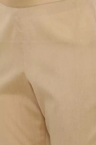 Gold Silk Tappered Pants
