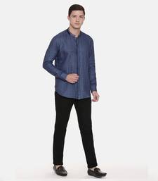 Blue Linen Shirt