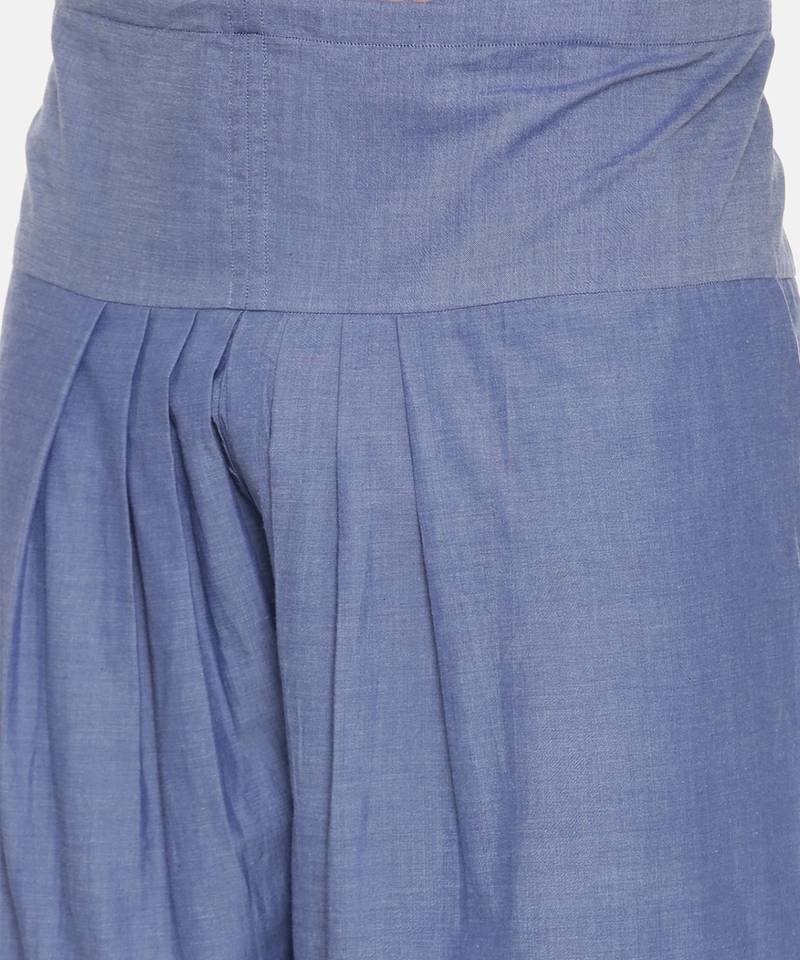 Pathani Blue Kurta Set