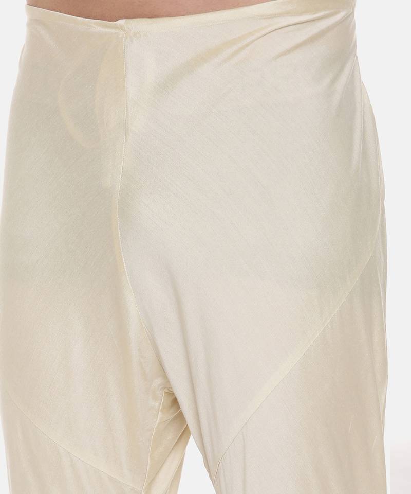 Silk Pink Embroidred Kurts Set