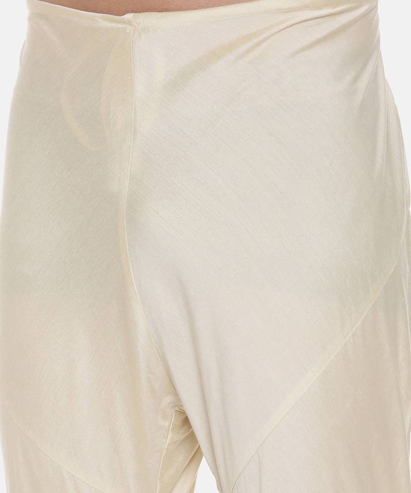 Green Silk Embroidered Kurta Set