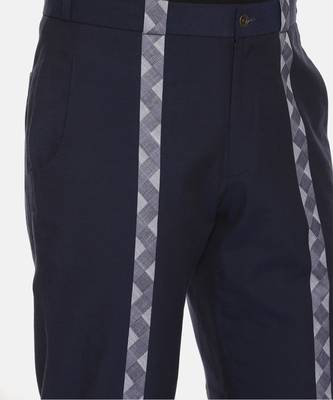 Blue Cotton Trousers 7