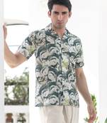 Multicolor printed crepe indo-western-dresses