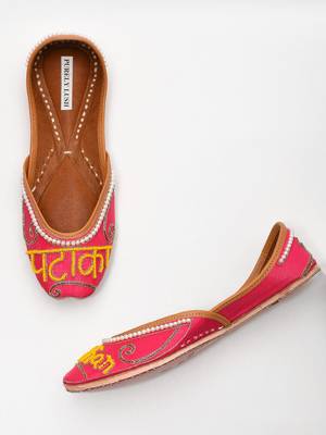 Pataka Dulhan Bridal Women Wedding Jutti  1