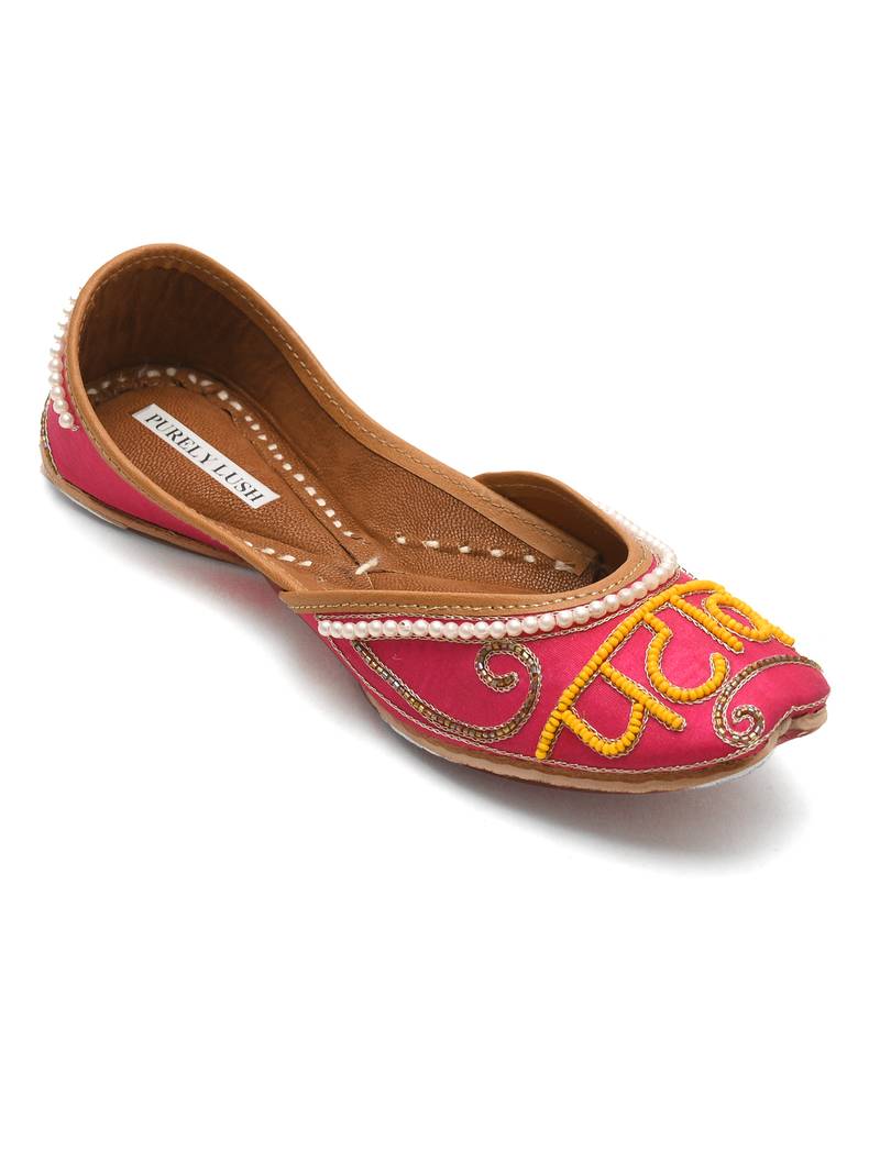 Pataka Dulhan Bridal Women Wedding Jutti 