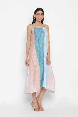 Sew You Soon Multicolor Striped Print Dress 2