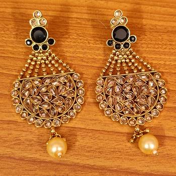 Black danglers-drops 1