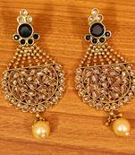 Black danglers-drops