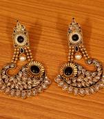 Black danglers-drops