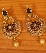 Black danglers-drops