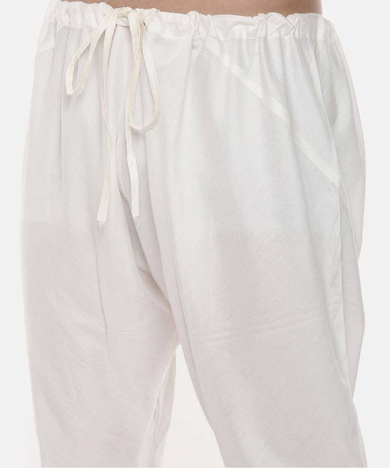 Yellow Silk Detail Kurta