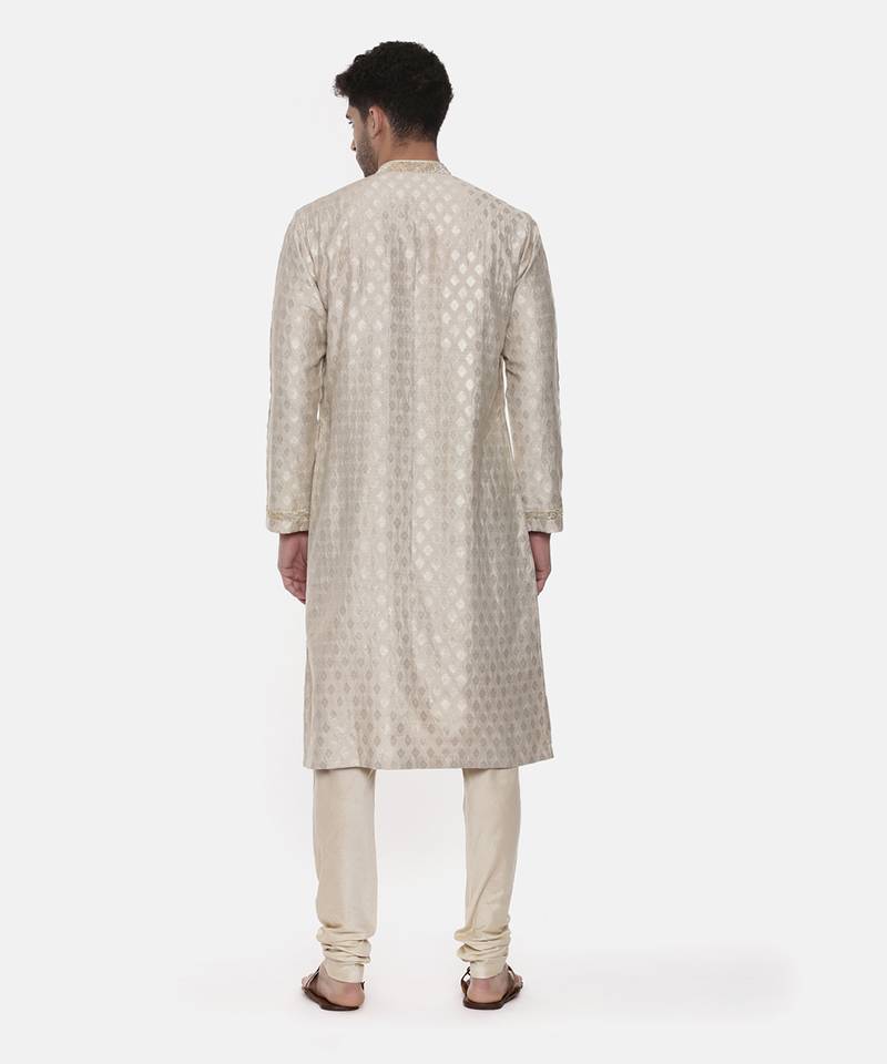 Banares Silk Brocade Kurta