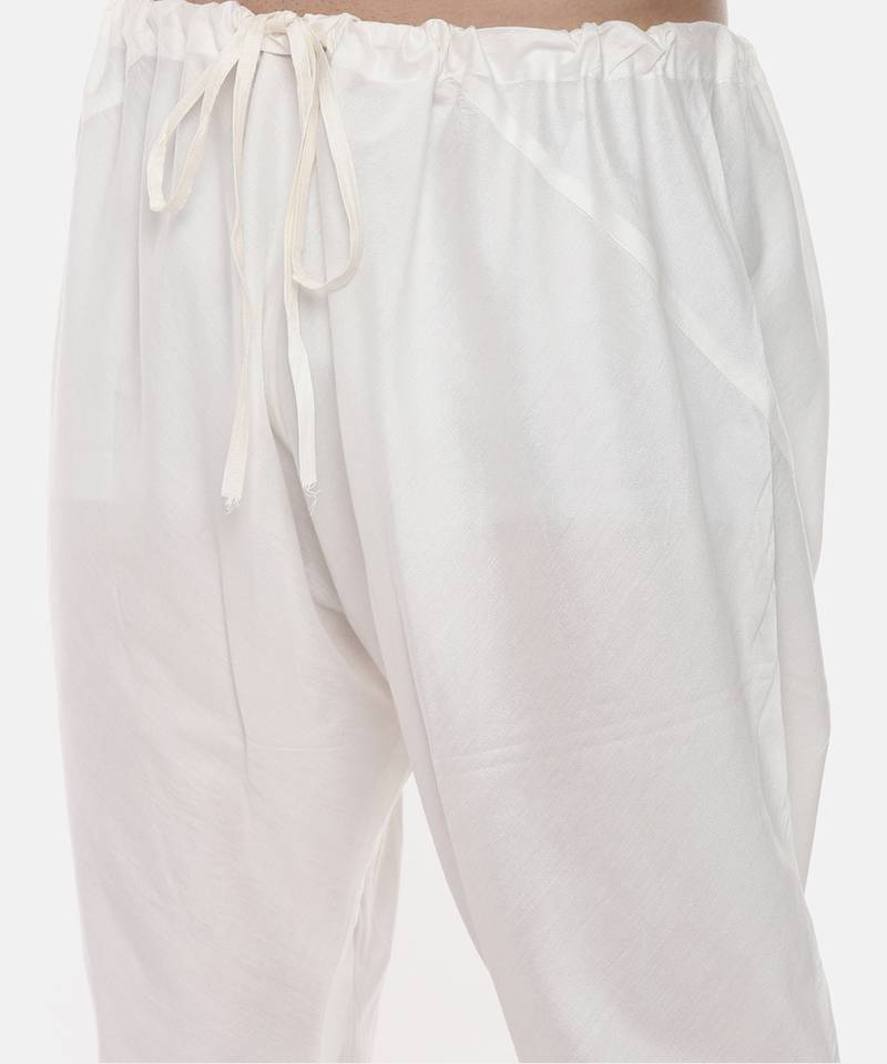 Classic Ivory Silk Sherwani