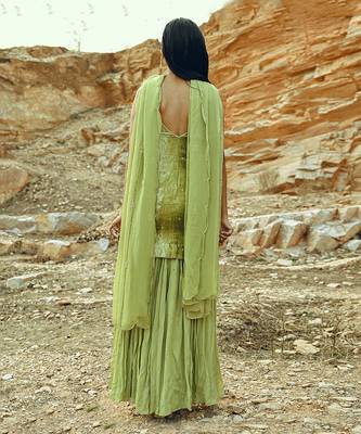 Pista Velvet Sharara Set 6