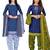 Multicolor printed crepe salwar