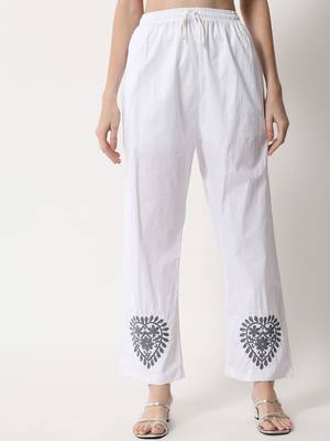 Grey embroidered cotton chikankari-kurtis 4
