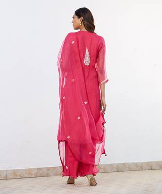 Rani Pink Sharara Set 5