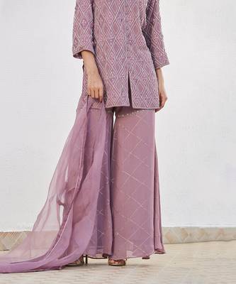 Wine Sharara Set 6
