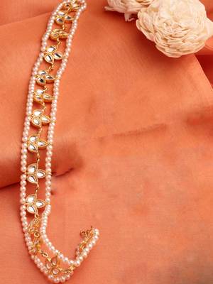Gold pearl hair-accessories 2
