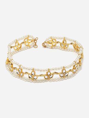Gold pearl hair-accessories 3