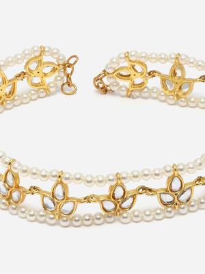 Gold pearl hair-accessories 4