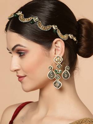 Green pearl hair-accessories 1