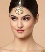 Gold pearl hair-accessories