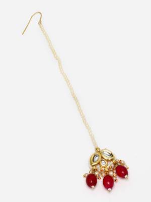 Red pearl hair-accessories 4