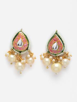 Pink pearl necklace-sets 3
