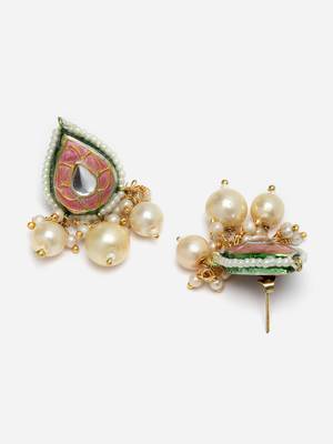 Pink pearl necklace-sets 4