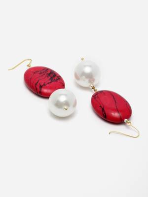 Red pearl jewellery 4
