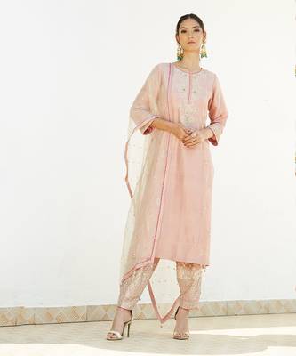 Dusty Pink Salwar Set 1